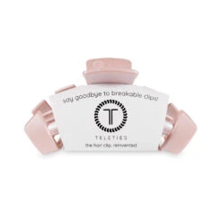 Medium Clip -Occasionally Yours Gifts teleties medium clip pearly pink 2