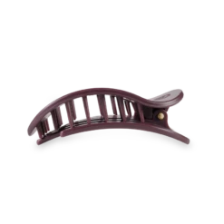 Medium Flat Round Hair Clip 22 Medium Flat Round Hair Clip -Occasionally Yours Gifts teleties medium flat round hair clip burgundy bliss 3