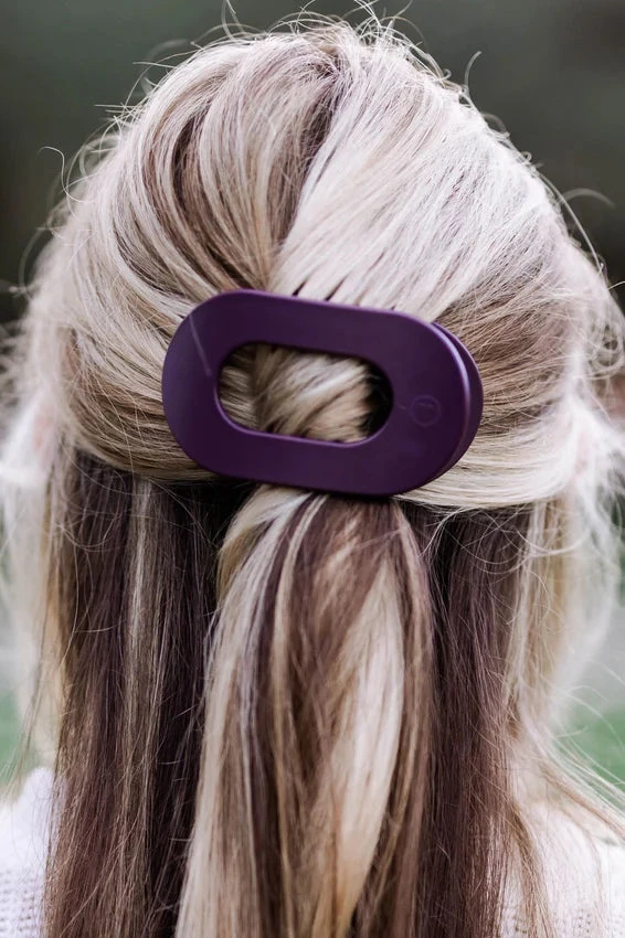 Medium Flat Round Hair Clip 4 Medium Flat Round Hair Clip - Image 4