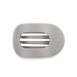 Medium Flat Round Hair Clip 28 Medium Flat Round Hair Clip -Occasionally Yours Gifts teleties medium flat round hair clip silver flames 1