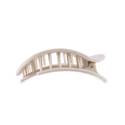 Medium Flat Round Hair Clip 26 Medium Flat Round Hair Clip -Occasionally Yours Gifts teleties medium flat round hair clip toasted 3