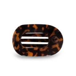 Medium Flat Round Hair Clip 36 Medium Flat Round Hair Clip -Occasionally Yours Gifts teleties medium flat round hair clip tortoise 1