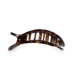 Medium Flat Round Hair Clip 38 Medium Flat Round Hair Clip -Occasionally Yours Gifts teleties medium flat round hair clip tortoise 3