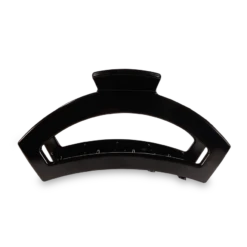 Open Jet Black - Large Hair Clip