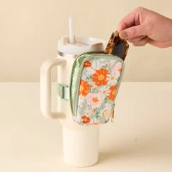 Tumbler Fanny Pack -Occasionally Yours Gifts the darling effect tumbler fanny pack bouquet beauty sage 2