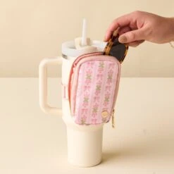 Tumbler Fanny Pack -Occasionally Yours Gifts the darling effect tumbler fanny pack oh so fancy pink 2