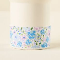 Tumbler Silicone Boot -Occasionally Yours Gifts the darling effect tumbler silicone boot secret garden blue 1