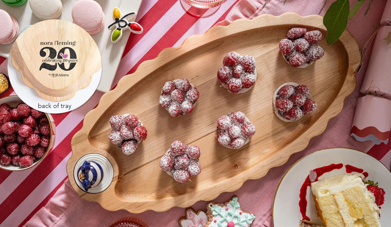 Limited Edition Maple Scalloped Anniversary Tray 4 Limited Edition Maple Scalloped Anniversary Tray - Image 4