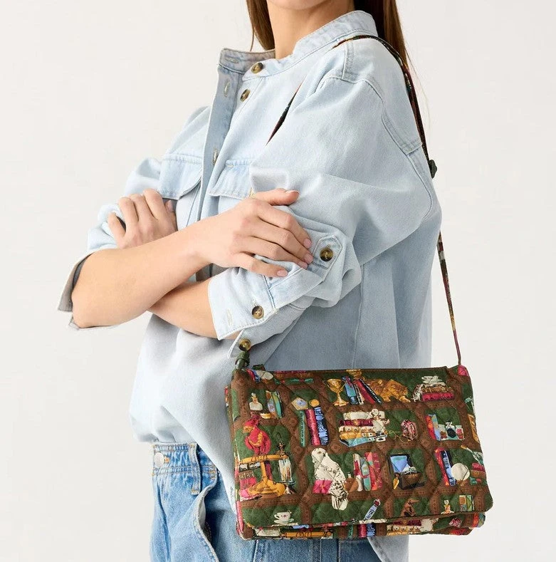 Vera Bradley Foxbury Crossbody : Hogwarts Library 3 Vera Bradley Foxbury Crossbody : Hogwarts Library - Image 3