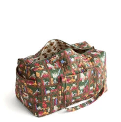Vera Bradley Large Original Duffel : Hogwarts Library -Occasionally Yours Gifts vb hp large original duffel 3