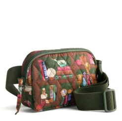 Vera Bradley Woodward Small Belt Bag : Hogwarts Library