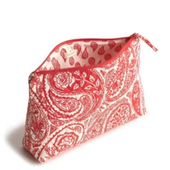 Vera Bradley Large Pouch -Occasionally Yours Gifts vb large pouch premium cotton paisley key 2