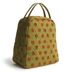 Vera Bradley Lunch Bag - Premium Cotton 10 Vera Bradley Lunch Bag - Premium Cotton -Occasionally Yours Gifts vb lunch bag premium cotton tiny tomatoes palm 1
