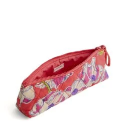 Vera Bradley Pencil Pouch -Occasionally Yours Gifts vb pencil pouch featherweight swirling poppies 2