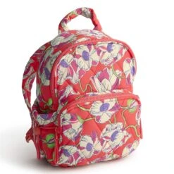 Vera Bradley Small Banbury Backpack -Occasionally Yours Gifts vb small banbury backpack featherweight swirling poppies 1
