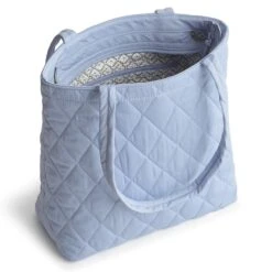 Vera Bradley Small Original Tote -Occasionally Yours Gifts vb small original tote performance twill soft chambray 2