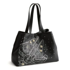 Vera Bradley Hathaway Tote: Power The Force Vehicles -Occasionally Yours Gifts vb star wars hathaway tote power the force vehicles leather 4