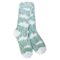 Cozy Crew -Occasionally Yours Gifts wss cozy crew cloud aqua blue confetti