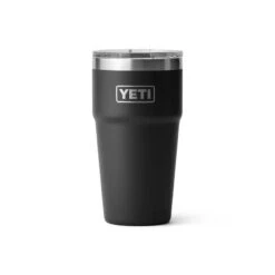 Yeti Rambler 20 Oz Stackable Cup -Occasionally Yours Gifts yeti rambler 20oz stacklable cup black 1